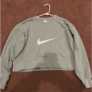 Nike Womens Cropped Crewneck. Size XS.
